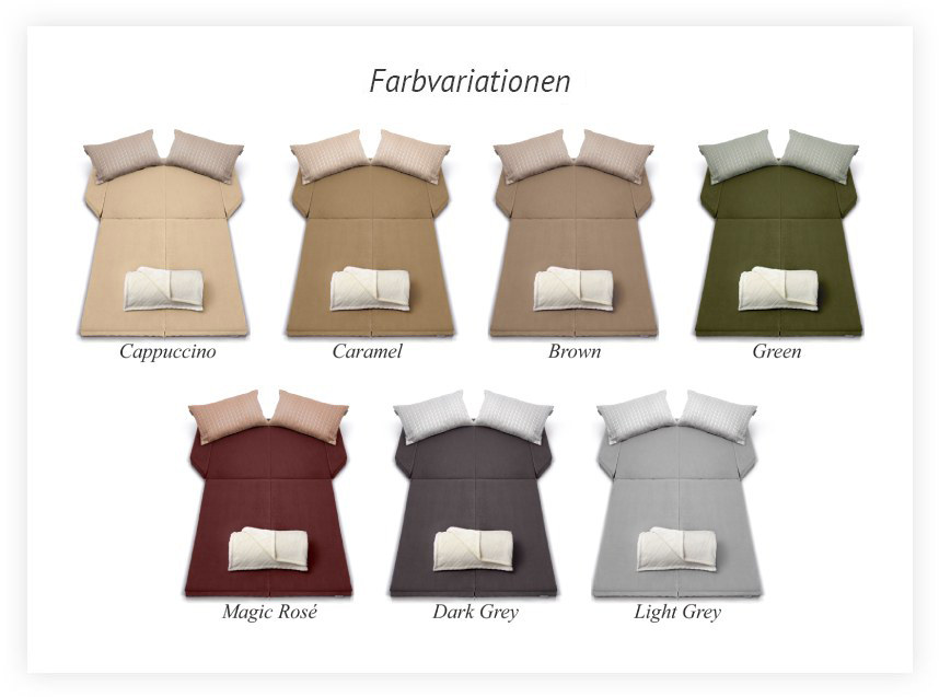 Spacebed® farbvarianten