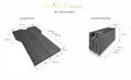 SPACEBED® Exclusive M 190cm Grau