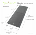 SPACEBED® Single M 190cm Grün