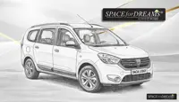 Kofferraummatratze SPACEBED® für Dacia Lodgy