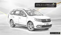 Schlafmatratze SPACEBED® für Dacia Logan MCV