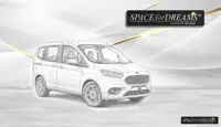 Kofferraummatratze SPACEBED® im Ford Tourneo Courier I.