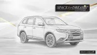 Matratze für Auto - SPACEBED® für Mitsubishi Outlander 3
