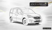 Automatratze SPACEBED® für Peugeot Partner Tepee