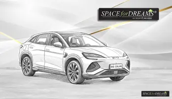  Das graue Auto Bett passt sich den Konturen des BYD Sealion ideal an und macht das Camping so unkompliziert wie nie zuvor.