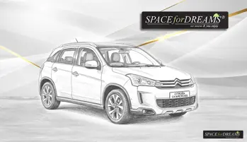 Mit der beigen Auto Matratze wird Ihr Citroen C4 Aircross zum perfekten Reisemobil für jeden Urlaub in der Natur.