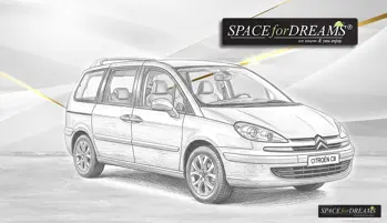 Eine vollkommen ebene Liegefläche durch das Nivelliersystem S4D im Heck des Citroen C8