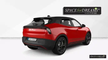 Komfortable SPACEBED® Auto Matratze für Alfa Romeo Junior mit cleverer Falttechnik, besser als eine Luftmatratze, ideal für unterwegs.