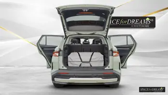 Kompaktes Packmaß: SPACEBED® Matratze im neuen Skoda Elroq