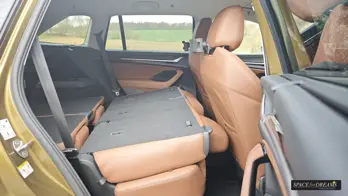 Ein perfekt vorbereiteter Schlafplatz mit Matratze im Heck des Skoda Kodiaq 2.