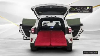 SPACEBED Matratze Auto für Smart #5 mit dem Nivelliersystem S4D.