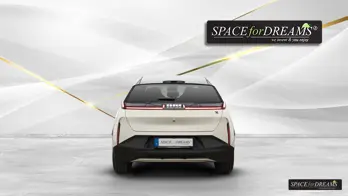 Beige Klappmatratze SPACEBED® liegt flach im Zeekr X