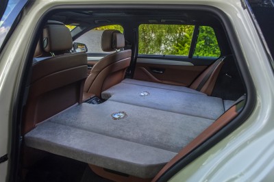 SPACEBED® L 200cm Dunkelgrau - bequemes Schlafen im Auto