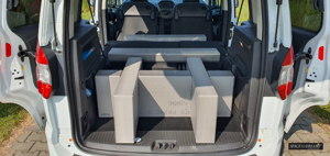 Nivellieren des Bodens - 5 Teile (Höhe von 20 bis 36 cm)  z.B. für Ford Tourneo Courier